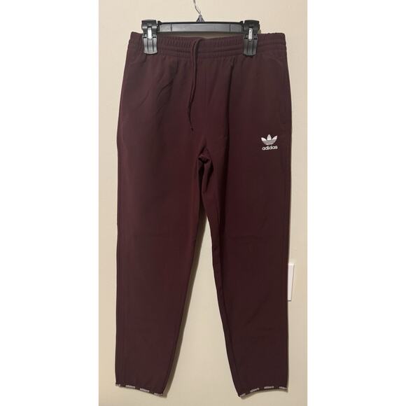 adidas Other - Adidas Track Pants Training Workout Joggers Maroon Size Large